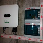 Instal·lació de plaques solars a Llambilles (Girona)