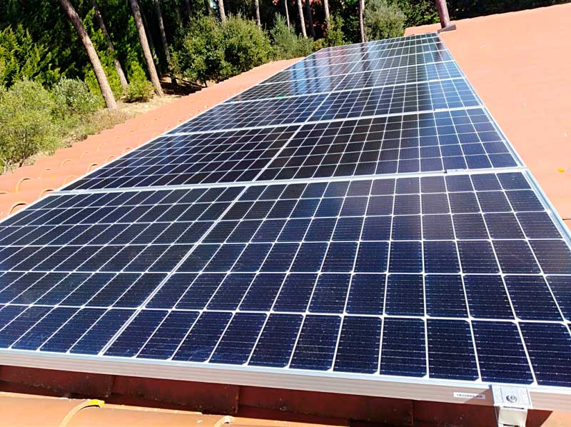 Instalación solar fotovoltaica en Girona