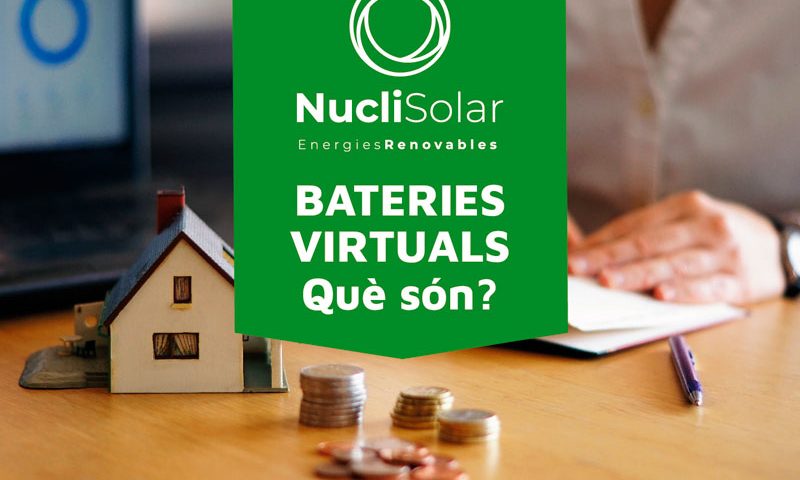Portada de bateries virtuals - Nucli Solar