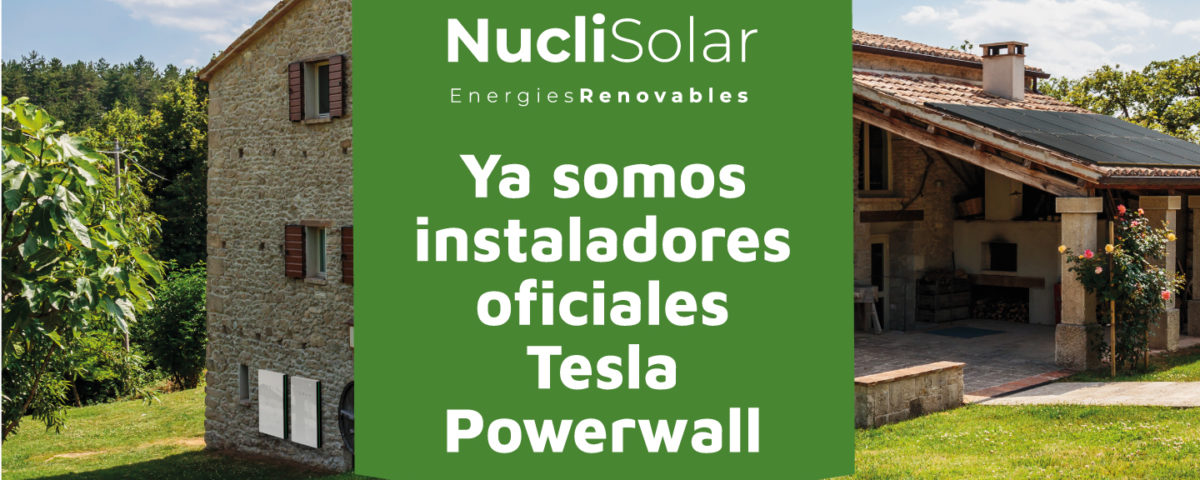 Instaladores oficiales Tesla Powerwall en Girona